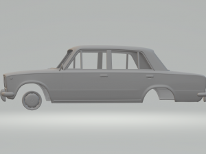 vaz lada 2101 70 3D-Druckmodell