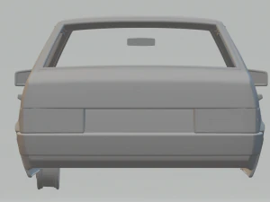 vaz lada 21099 sedan 1990 3D Print Model