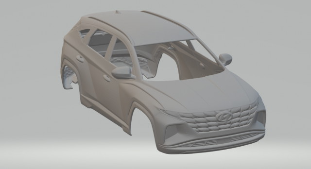 hyundai tucson ix 35 2021 Modelo de Impressão 3D .c4d .max .obj .3ds .fbx .stl .blend 