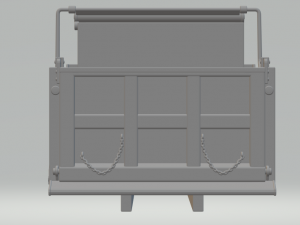 dump body truck 3D 打印模型