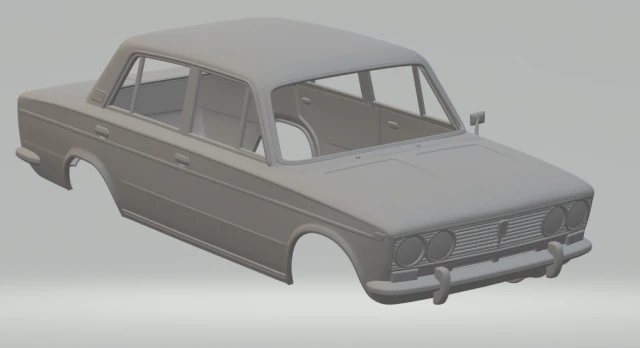vaz lada 2103 1972 3D Print Model .c4d .max .obj .3ds .fbx .stl .blend 