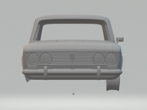 vaz lada 2103 1972 3Dプリントモデル