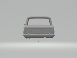vaz lada 2103 1972 3Dプリントモデル