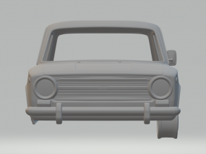 fiat 124 mk1 Modelo de impresión 3D