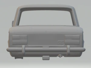 fiat 124 mk1 3D Print Model