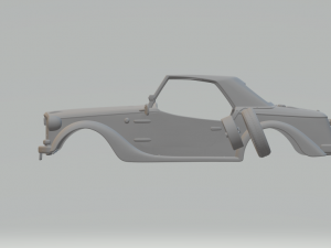 fiat siata 850 spring 68 3D Принт Модель