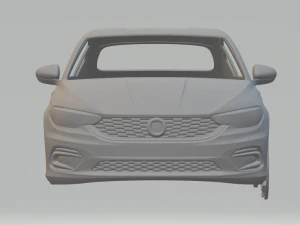 fiat tipo 2016 3D Print Model