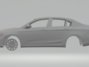 fiat tipo 2016 3D Принт Модель