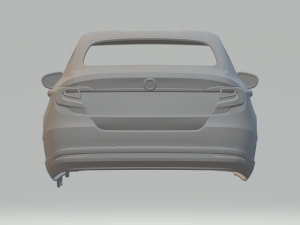 fiat tipo 2016 3D Принт Модель