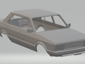 fiat argenta 1981 Modèles 3D en vedette