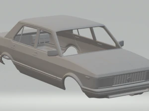 fiat argenta 1981 3D Print Model