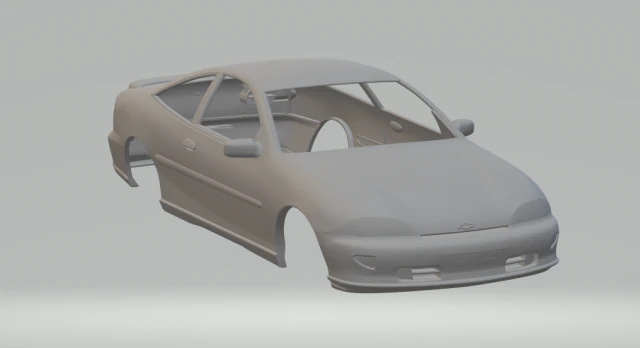chevrolet cavalier mk3 98 3D Print Model .c4d .max .obj .3ds .fbx .stl .blend 