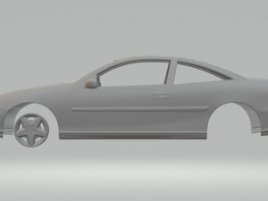 chevrolet cavalier mk3 98 3Dプリントモデル