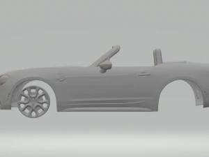 fiat 124 spider 2019 3D Print Model