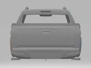 isuzu d-max double cab huntsman 2014 3D प्रिंट मॉडल