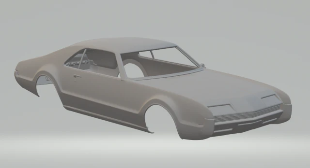 oldsmobile toronado mk1 3D Print Model .c4d .max .obj .3ds .fbx .stl .blend
