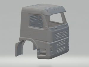 volvo fm day cab 3D Print Model