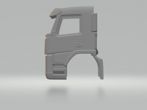 volvo fm day cab 3D Print Model