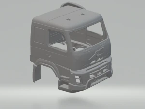 cabina volvo fmx Modelo de impresión 3D