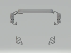 volvo fmx cabin 3D Print Model