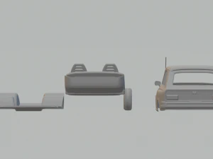 volvo 66 dl kombi 1975 3D Print Model