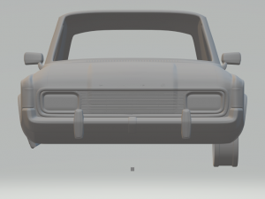 taunus p7 20m coupe 1968 3D-printmodel