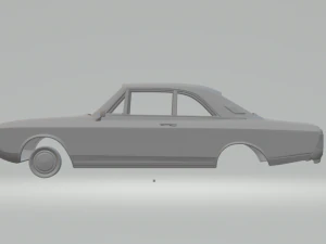 taunus p7 20m coupe 1968 3D Print Model