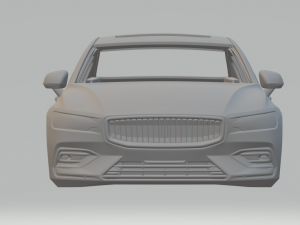 volvo s60 sedan 2019 3Dプリントモデル