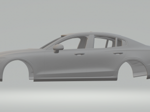 volvo s60 sedan 2019 3Dプリントモデル