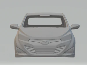hyundai hb20s sed&atilde; 2013 Modelo de Impressão 3D