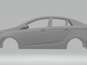 hyundai hb20s sedan 2013 Modelo de Impressão 3D