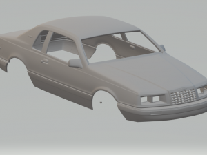 thunderbird 1983 Modelo de impresión 3D