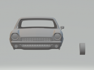 chevrolet vega 71 3D Принт Модель