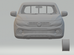 ram 1200 crew cab 3D Print Model