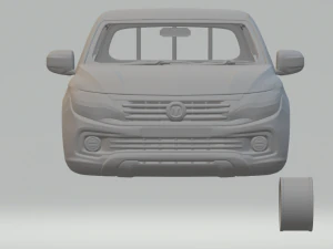 ram 1200 crew cab 3D Print Model