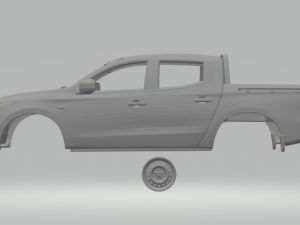 ram 1200 crew cab 3D Print Model