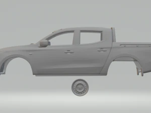 ram 1200 crew cab 3D Print Model