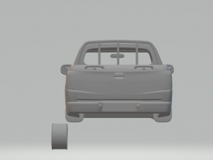 ram 1200 crew cab 3D Print Model