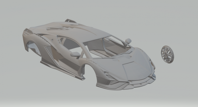 sian 2020 3D Print Model .c4d .max .obj .3ds .fbx .stl .blend 