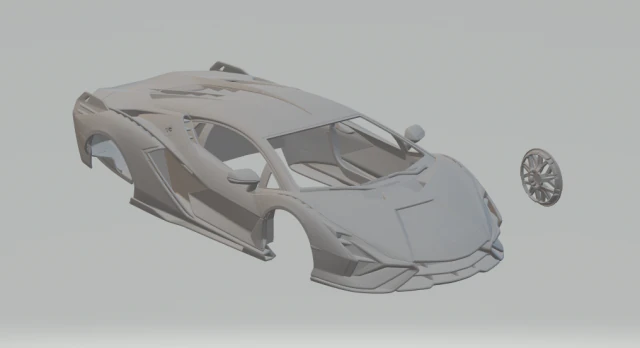 sian 2020 3D Print Model .c4d .max .obj .3ds .fbx .stl .blend 