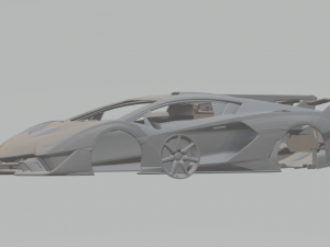 alston lamborghinisc18 3D Принт Модель