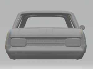 opel rekord 1900 caravan 3Dプリントモデル