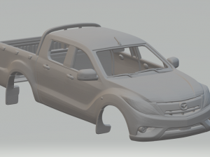mazda bt-50 3D Print Model