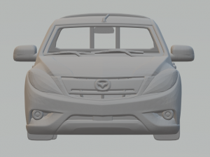 mazda bt-50 3Dプリントモデル