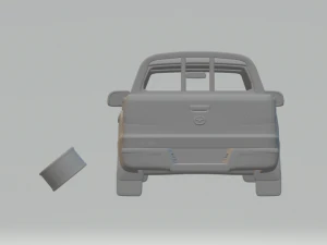 mazda bt-50 3D Print Model