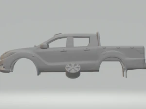 mazda bt-50 3D Print Model