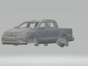mazda bt-50 3D Print Model