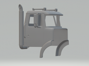 volvo wg 64 cabin 3D printmodel