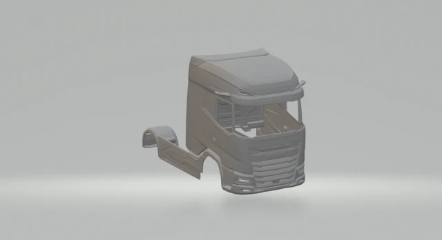 daf xg 3D Print Model .c4d .max .obj .3ds .fbx .stl .blend 