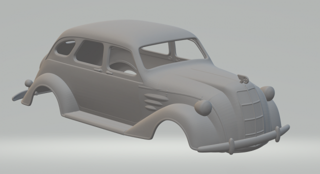 toyota toyoda aa 3D Baskı Modeli .c4d .max .obj .3ds .fbx .stl .blend 